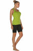 Picture of icyzone Workout Tank Tops for Women - Racerback Athletic Yoga Tops, Running Exercise Gym Shirts(Pack of 3) (XL, Ombre Blue/Spectra Yellow/Green Glow)