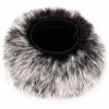 Picture of ChromLives Wind Muff Windscreen, Microphone Outdoor Furry Windscreen 2.5"X 40mm (L x D) Mic Windscreen Wind Cover Compatible with Zoom H1 Apogee Mic and More