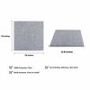Picture of 48 Pack Set Acoustic Absorption Panel, 12 X 12 X 0.4 Inches Grey Acoustic Soundproofing Insulation Panel Tiles, Acoustic Treatment Used in Home & Offices