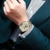Picture of NEKTOM Men's Watches with Ingold Stainless Steel and Metal Casual Waterproof Chronograph Quartz Watch Sports Watches for Men