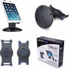 Picture of AboveTEK Retail Kiosk iPad Stand, 360° Rotating Commercial Tablet Stand, 6-13.5" Ipad Mini Pro-Business Tablet Holder, Swivel Design for Store POS Office Showcase Reception Kitchen Desktop (Black)