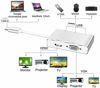 Picture of USB C hub HDMI VGA USB 3.0 Adapter, Weton 5 in 1 USB 3.1 Type C to HDMI 4K,1080P VGA, 3xUSB 3.0 Multiport Video Converter Compatible with Mac MacBook Air/Pro Surface Book Chromebook Pixel Dell XPS