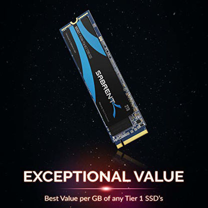 Picture of Sabrent 2TB Rocket NVMe PCIe M.2 2280 Internal SSD High Performance Solid State Drive (SB-ROCKET-2TB)