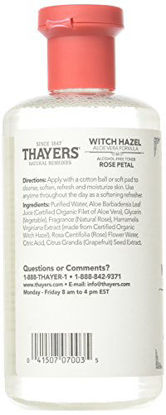 Picture of THAYERS Alcohol-Free Rose Petal Witch Hazel with Aloe Vera, 12 Fl Oz, Pack of 3