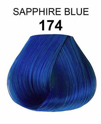Picture of Adore Semi-Permanent Haircolor #174 Sapphire Blue 4 Ounce (118ml) (Pack of 2)
