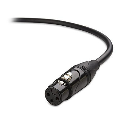 Picture of Cable Matters (1/8 Inch) Unbalanced 3.5mm to XLR Cable (XLR to 3.5mm Cable) Male to Female 10 Feet