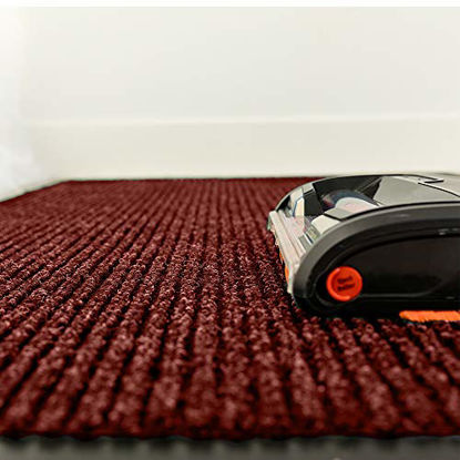 Picture of Notrax - 109S0046RB 109 Brush Step Entrance Mat, for Home or Office, 4' X 6' Red/Black