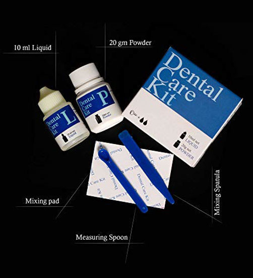 Picture of Mastermedi Zinc Oxide Eugenol Cement Dental Care Kit Glue For Crowns & Bridges Filling