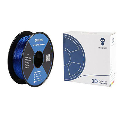 Picture of SainSmart - 101-90-161 Blue Flexible TPU 3D Printing Filament, 1.75 mm, 0.8 kg, Dimensional Accuracy +/- 0.05 mm