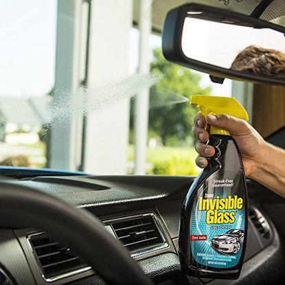 Picture of Invisible Glass 92164-3PK 22-Ounce Premium Glass Cleaner and Window Spray for Auto and Home Provides a Streak-Free Shine on Windows, Windshields, and Mirrors is Residue and Ammonia Free and Tint Safe