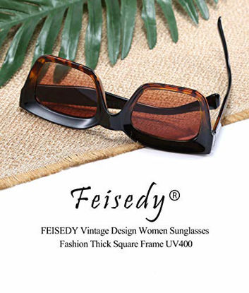  FEISEDY Sunglasses Womens Trendy, Vintage Square Cat Eye Sun  Glasses, UV400 Protection B2473 : Clothing, Shoes & Jewelry