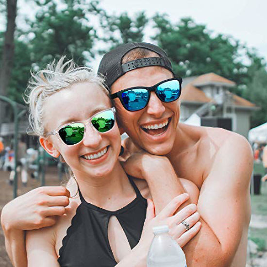 GetUSCart MEETSUN Polarized Sunglasses for Women Men Classic