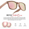 Picture of Retro Rewind Polarized Sunglasses for Men and Women - UV Protection Classic Mens Womens Sun Glasses - Cool Vintage 80s Shades