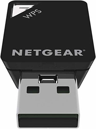 Picture of NETGEAR AC600 Dual Band WiFi USB Mini Adapter (A6100), Black
