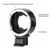 Picture of JJC EF-EOS R Auto Focus Lens Mount Adapter Converter for Canon EF EF-S Lens to Canon EOS R R5 R6 RP RF Mount Camera, Durable Metal Construction and Has Detachable Tripod Foot with 1/4"-20 Threads