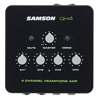 Picture of Samson QH4 4-Channel Studio Headphone Amplifier