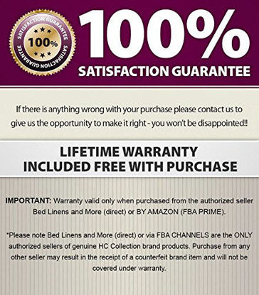 Picture of Hotel Luxury Bed Sheets Set Today! On Amazon Soft Bedding 1800 Series Platinum Collection-100%!Deep Pocket,Wrinkle & Fade Resistant (Calking,Eggplant)