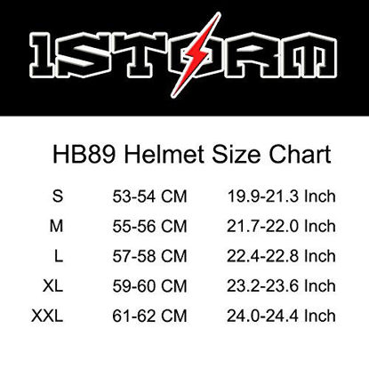 Picture of 1Storm Motorcycle Modular Full Face Helmet Flip up Dual Visor Sun Shield: HB89 Arrow Green