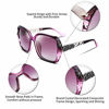 Picture of FEISEDY Classic Polarized Women Sunglasses Sparkling Composite Frame B2289