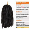 Picture of 3 Pack Spring Twist Ombre Colors Crochet Braids Synthetic Braiding Hair Extensions Low Temperature Fiber (#4)