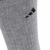 Picture of adidas Men's Athletic Cushioned Crew Socks (6-Pair), Heather Grey/Black, Large, (Shoe Size 6-12)
