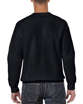 Picture of Gildan Men's Heavy Blend Crewneck Sweatshirt - X-Large - Black