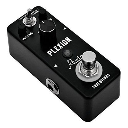 Picture of Rowin Plexion Distortion Pedal for Guitar & Bass with Bright and Normal Mode True Bypass