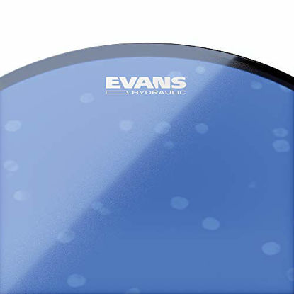 Picture of Evans Hydraulic Blue Drumhead, 8 Inch