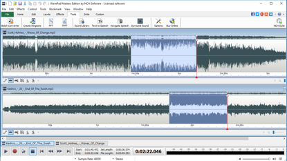 Picture of WavePad Audio Editing Software - Professional Audio and Music Editor for Anyone [Download]