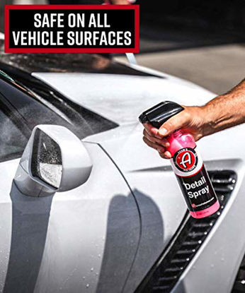 Picture of Adam's Detail Spray - Quick Waterless Detailer Spray for Car Detailing | Polisher Clay Bar & Car Wax Boosting Tech | Add Shine Gloss Depth Paint | Car Wash Kit & Dust Remover (5 Gallon)