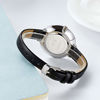 Picture of KIMOMT Women's Analog Casual Watch Wristwatch with Black Leather Strap