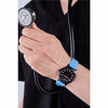 Picture of Speidel Scrub Watch for Medical Pros with Light Gray Silicone Rubber Band - Easy to Read Timepiece with Red Second Hand, Military Time for Nurses, Doctors, Surgeons, EMT Workers, Students and More