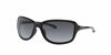 Picture of Oakley Women's OO9301 Cohort Sunglasses, Polished Black/Grey Gradient Polarized, 62 mm