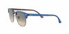 Picture of Ray-Ban RB 3016 Clubmaster Square Sunglasses, Shiny Havana/Clear Grey Gradient, 49 mm