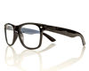 Picture of Black Spiral Diffraction Glasses - for Raves, Festivals and More