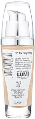 Picture of L'Oreal Paris True Match Lumi Healthy Luminous Makeup, W5 Sand Beige, 1 fl; oz.