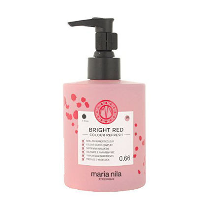 Picture of Maria Nila Hair Colour Refresh - Bright Red 0.66 300ml
