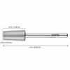 Picture of Premium Pana 3/32" Tapered Barrel Carbide Nail Bit -For Electric Dremel Drill Machine, Nail Art Design, Manicure, Pedicure, Nail File, Cuticle Clean etc. (Extra Fine Grit- Silver)