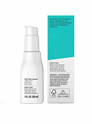 Picture of Acure The Essentials 100% Plant Squalane Oil | 100% Vegan | Versatile - For Any Skin & Hair Care Regimen | Single Source Glow Serum | All Skin Types | 1 Fl Oz