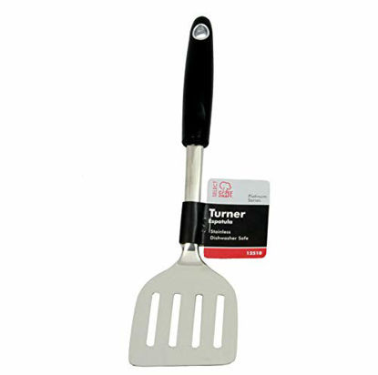 Picture of Chef Craft Select Stainless Steel Turner/Spatula, 12.75 inch, Black