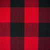 Picture of DII Buffalo Check Collection Classic Tabletop, Tablecloth, 60x120, Red & Black