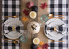 Picture of DII Buffalo Check Collection Classic Tabletop, Tablecloth, 60x84, Black & White
