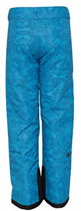 Picture of Arctix Kids Snow Pants with Reinforced Knees and Seat, Diamond Print Marina Blue, Large