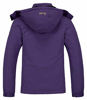 Picture of MOERDENG Women's Waterproof Ski Jacket Warm Winter Snow Coat Mountain Windbreaker Hooded Raincoat
