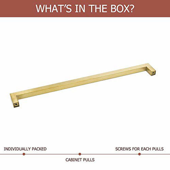 GetUSCart goldenwarm 18in Pulls Kitchen Hardware