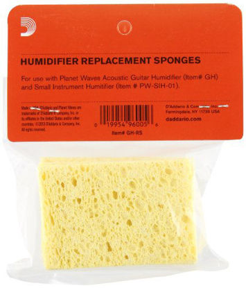 Picture of D'Addario Acoustic Guitar Humidifier Replacement Sponges, 3 Pack