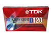Picture of TDK Superior Normal Bias D120 IEC I / Type I For Everyday Recording Audio Cassette Tapes - 4 Pack
