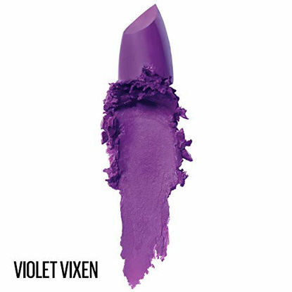 Picture of Maybelline Color Sensational Matte Lipstick, Violet Vixen, 1 Tube