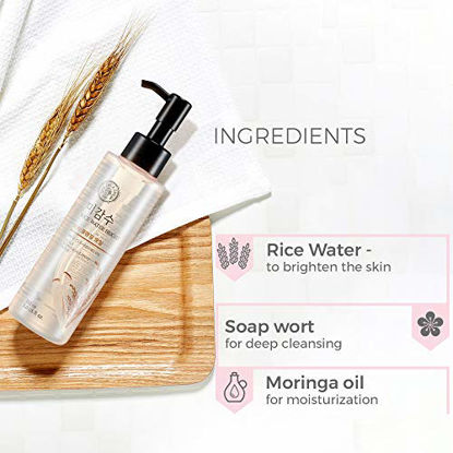 Picture of THE FACE SHOP Rice Water Bright Rich Cleansing Light Oil