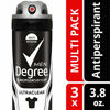 Picture of Degree Men Antiperspirant Deodorant Dry Spray UltraClear Black+White 3.8 oz 3 count